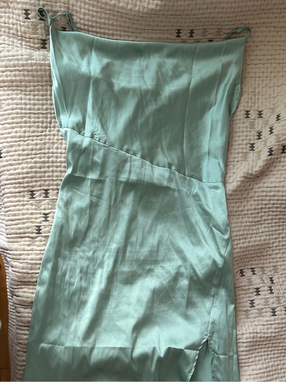 Light Sage Slip Midi Dress - Womens